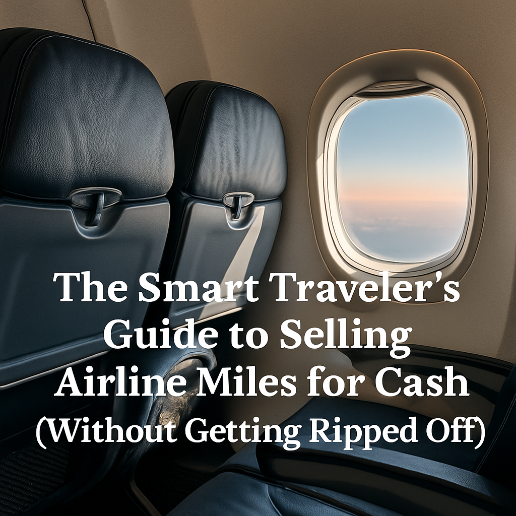 Smart Guide: Sell Airline Miles for Cash Safely | Mileage Spot