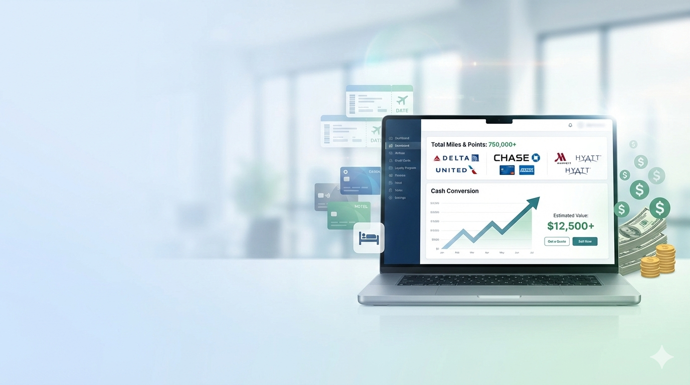 Sell Points & Miles for Cash – Latest Rates Per 100K (2026 Guide)