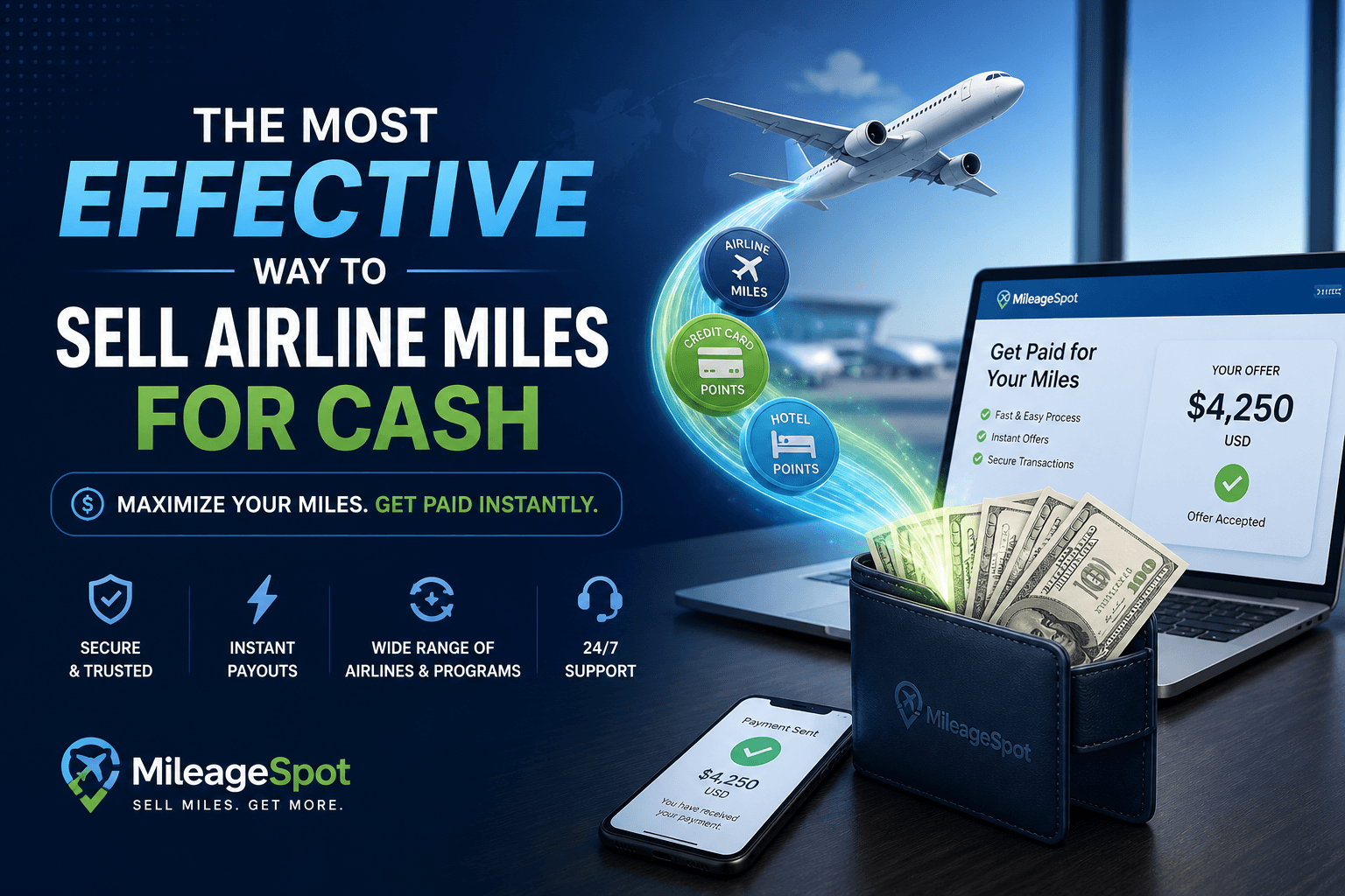 The Most Effective Way to Sell Airline Miles for the Highest Return