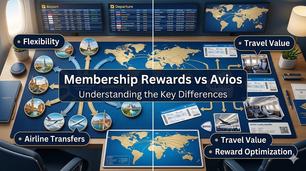 Membership Rewards vs Avios Points: Key Differences Explained